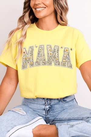 Buzzing Blooms Mama Softstyle Adult T-Shirt - Wholesale Accessory Market