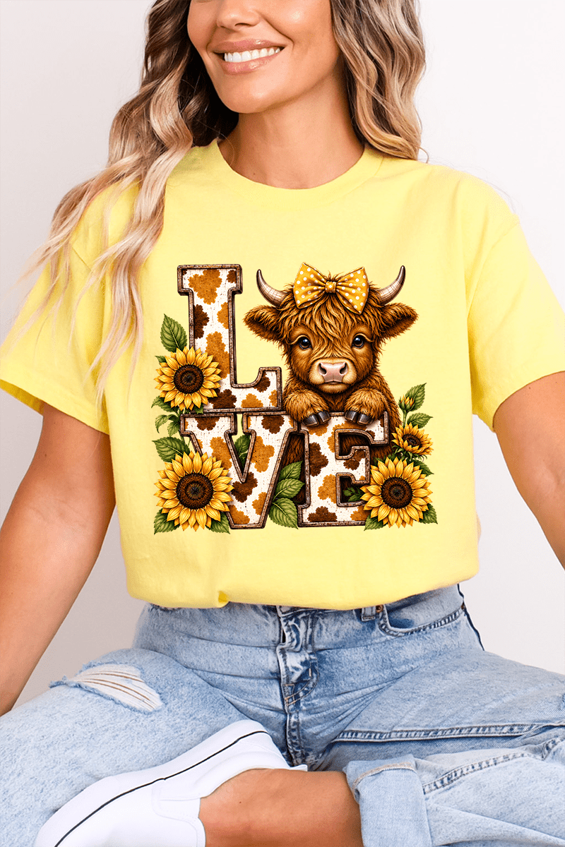 Little Highland Love Softstyle Adult T-Shirt - Wholesale Accessory Market