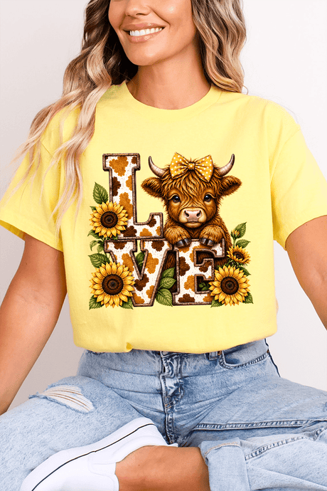 Little Highland Love Softstyle Adult T-Shirt - Wholesale Accessory Market
