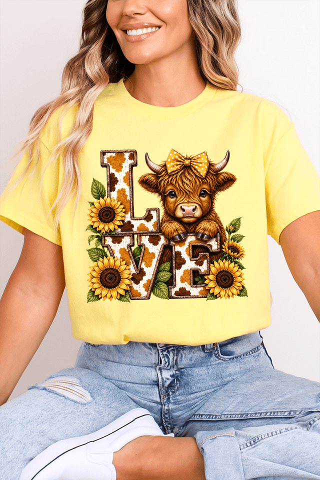 Little Highland Love Softstyle Adult T-Shirt - Wholesale Accessory Market