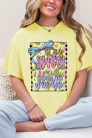 Stay Sweet Trust Jesus Softstyle Adult T-Shirt - Wholesale Accessory Market