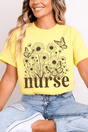 Wildflower Nurse Softstyle Adult T-Shirt - Wholesale Accessory Market