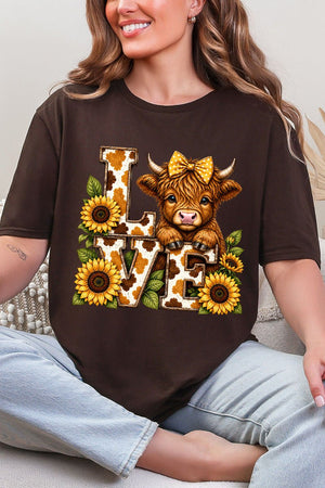 Little Highland Love Softstyle Adult T-Shirt - Wholesale Accessory Market