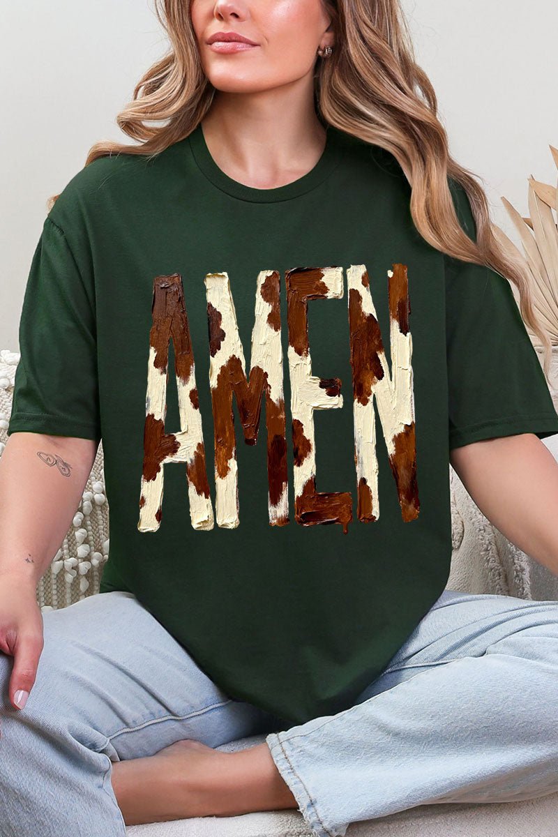 Painted Cow Amen Softstyle Adult T-Shirt - Wholesale Accessory Market