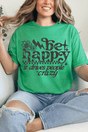 Black Be Happy Softstyle Adult T-Shirt - Wholesale Accessory Market
