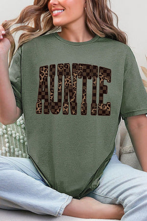 Leopard Luxe Auntie Softstyle Adult T-Shirt - Wholesale Accessory Market
