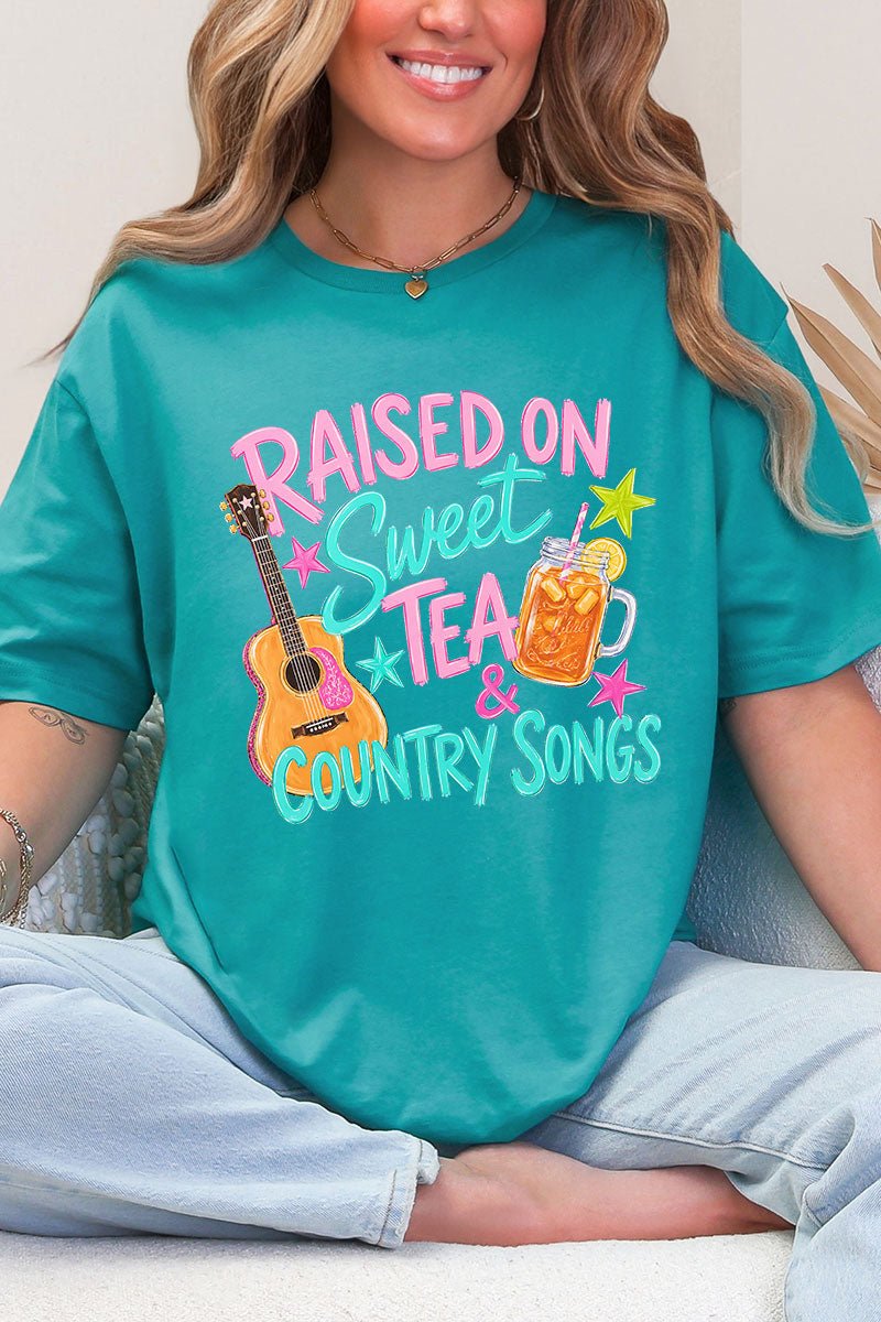 Sweet Tea And Country Music Softstyle Adult T-Shirt - Wholesale Accessory Market