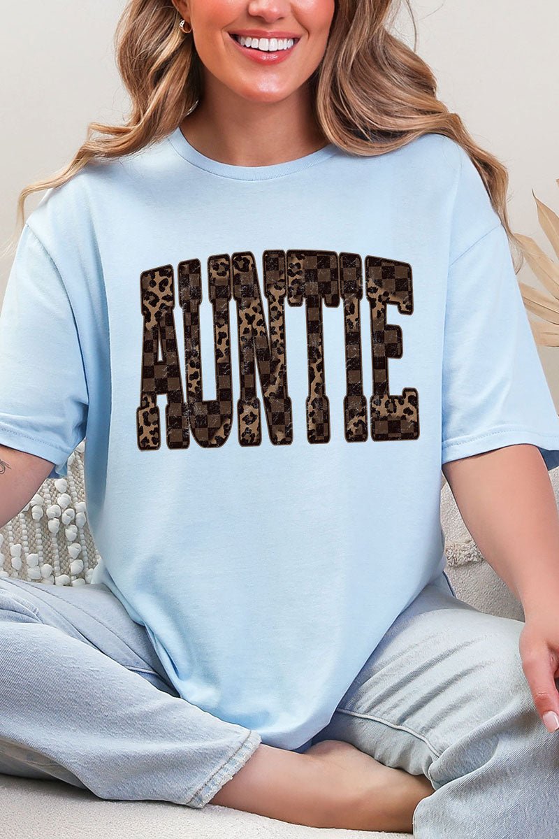 Leopard Luxe Auntie Softstyle Adult T-Shirt - Wholesale Accessory Market