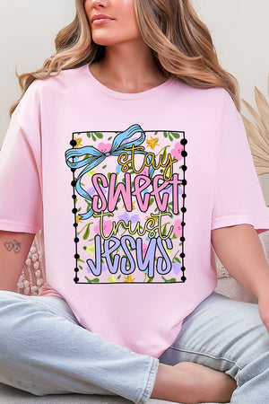 Stay Sweet Trust Jesus Softstyle Adult T-Shirt - Wholesale Accessory Market