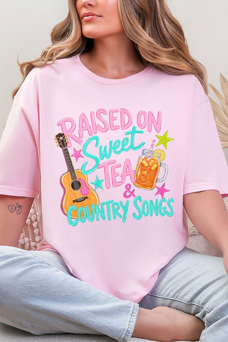 Sweet Tea And Country Music Softstyle Adult T-Shirt - Wholesale Accessory Market