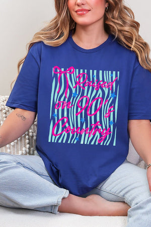 Wavy 90's Country Softstyle Adult T-Shirt - Wholesale Accessory Market