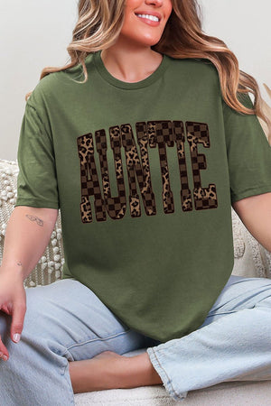 Leopard Luxe Auntie Softstyle Adult T-Shirt - Wholesale Accessory Market