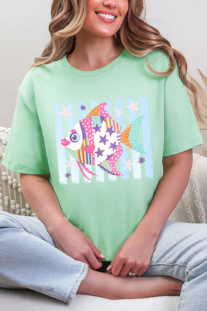 Candy Coast Angelfish Softstyle Adult T-Shirt - Wholesale Accessory Market