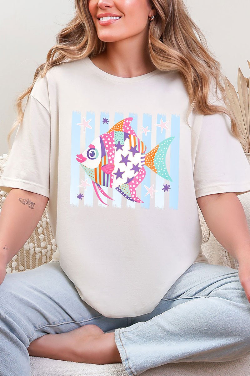 Candy Coast Angelfish Softstyle Adult T-Shirt - Wholesale Accessory Market