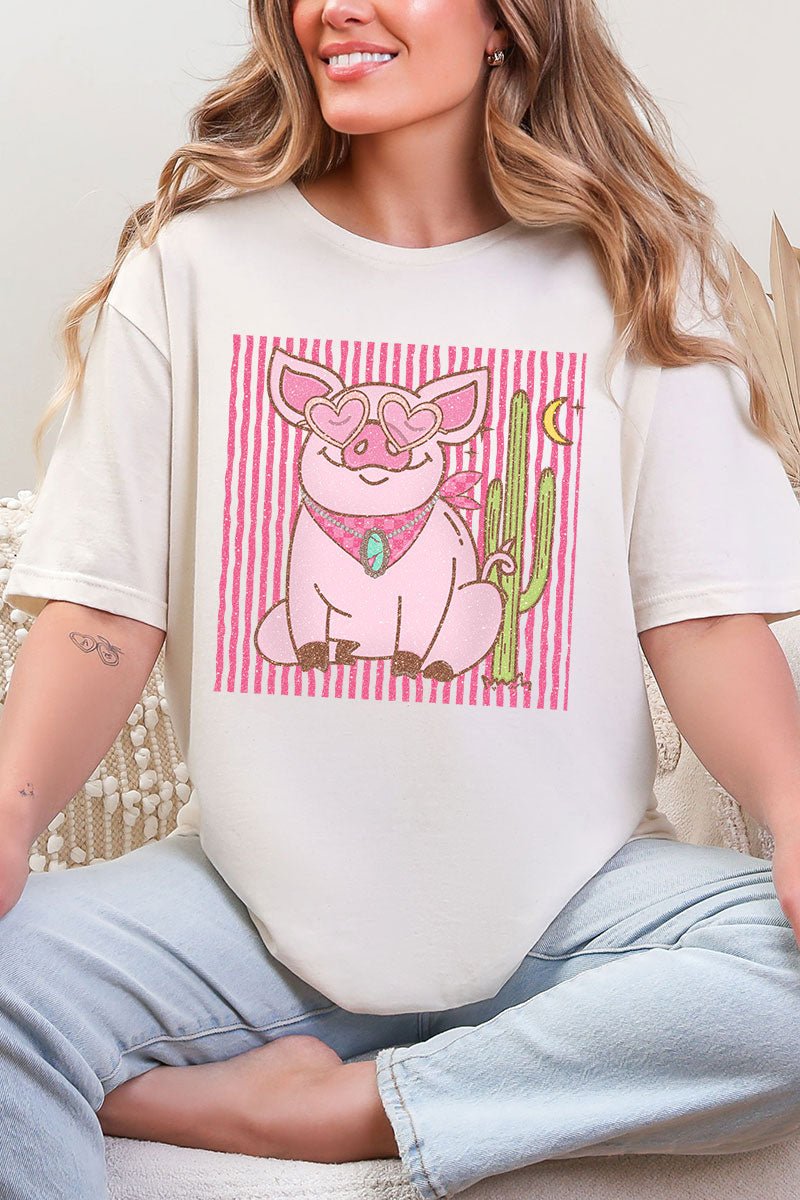 Desert Diva Piggy Softstyle Adult T-Shirt - Wholesale Accessory Market