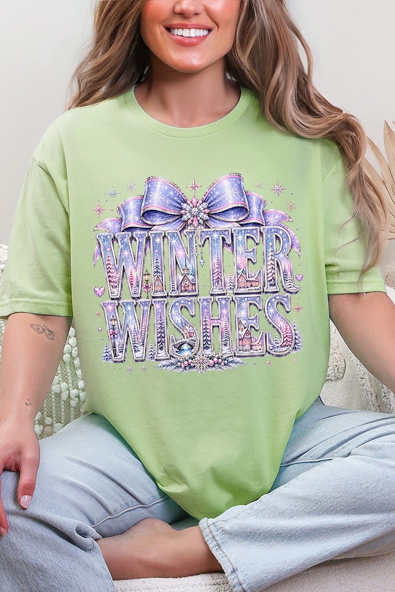Winter Wishes Wonderland Softstyle Adult T-Shirt - Wholesale Accessory Market