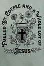 Black Coffee And A Whole Lot Of Jesus Softstyle Adult T-Shirt - Wholesale Accessory Market