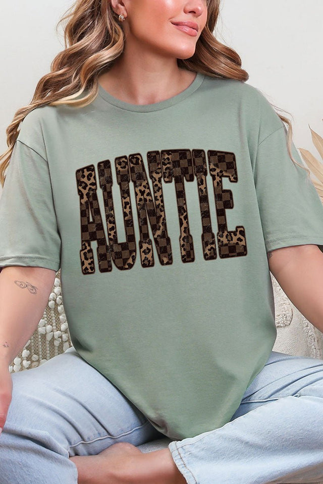 Leopard Luxe Auntie Softstyle Adult T-Shirt - Wholesale Accessory Market