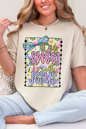 Stay Sweet Trust Jesus Softstyle Adult T-Shirt - Wholesale Accessory Market