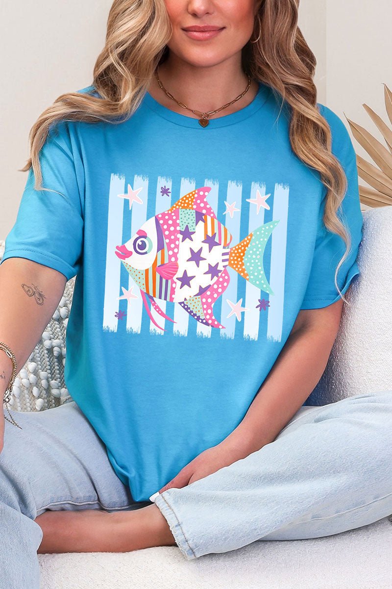 Candy Coast Angelfish Softstyle Adult T-Shirt - Wholesale Accessory Market