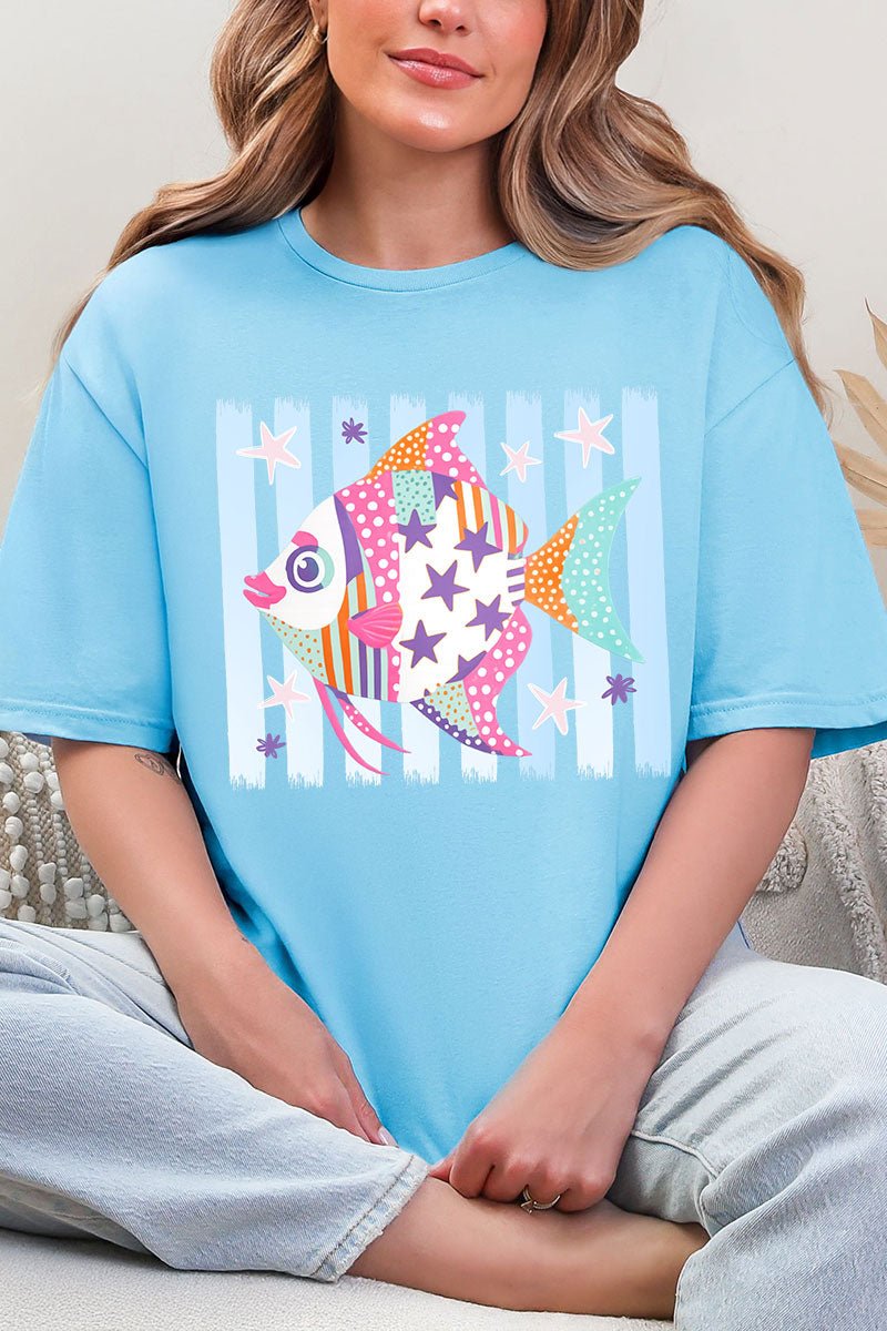 Candy Coast Angelfish Softstyle Adult T-Shirt - Wholesale Accessory Market