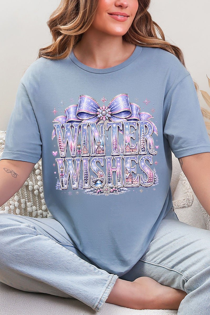 Winter Wishes Wonderland Softstyle Adult T-Shirt - Wholesale Accessory Market