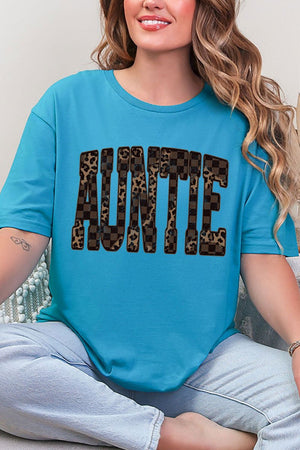 Leopard Luxe Auntie Softstyle Adult T-Shirt - Wholesale Accessory Market