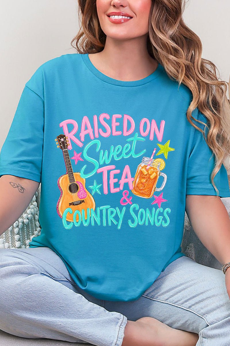 Sweet Tea And Country Music Softstyle Adult T-Shirt - Wholesale Accessory Market