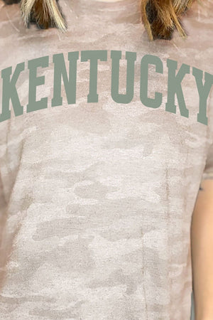 Green Arched Kentucky Fine Jersey Tee - Wholesale Accessory Market