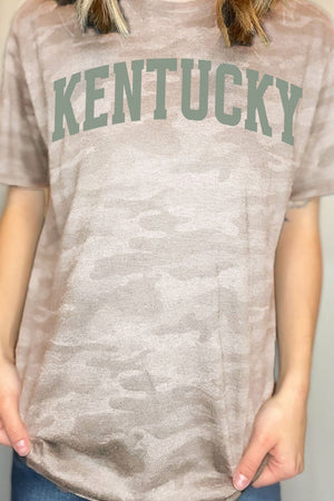 Green Arched Kentucky Fine Jersey Tee - Wholesale Accessory Market