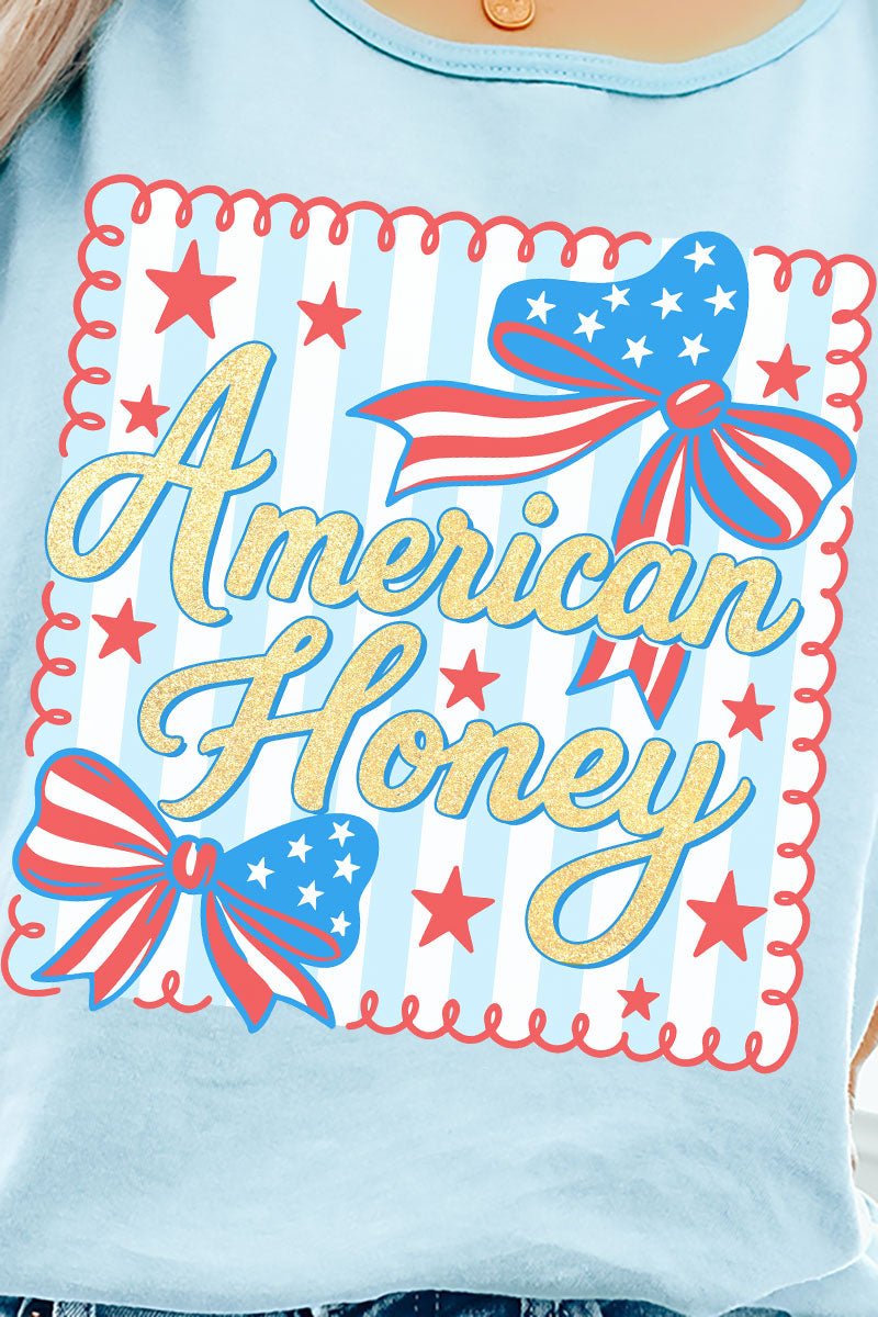 American Honey Comfort Colors Cotton Tank Top - Wholesale Accessory Market