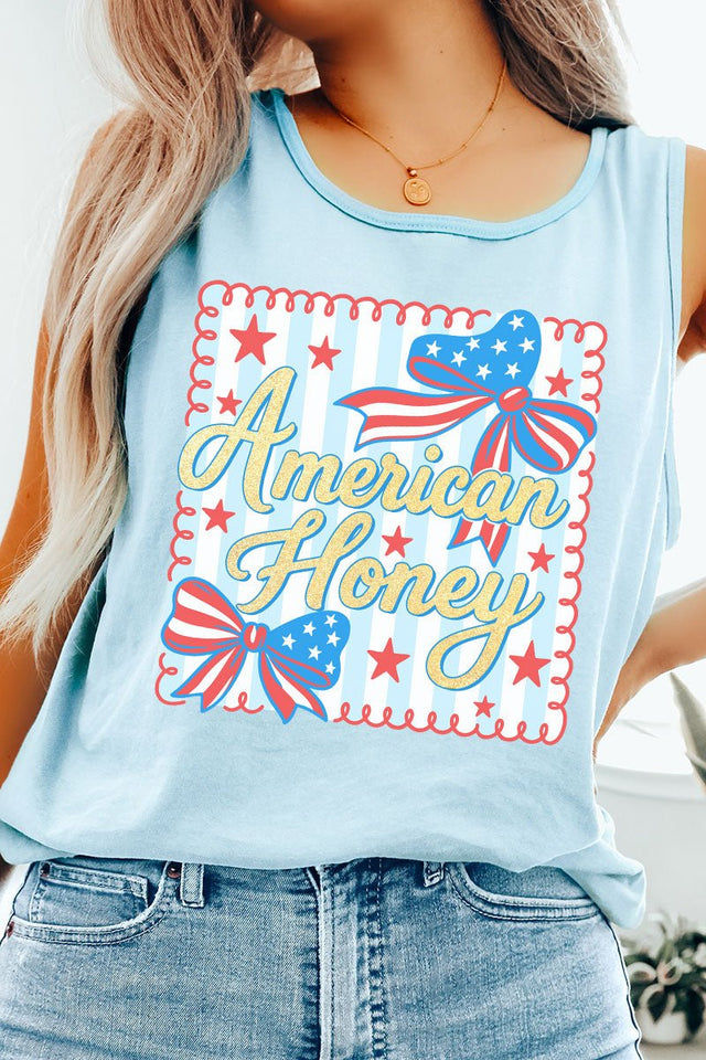American Honey Comfort Colors Cotton Tank Top - Wholesale Accessory Market