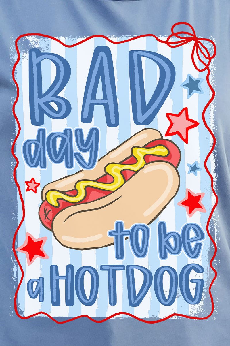 Bad Day To Be A Hot Dog Comfort Colors Cotton Tank Top - Wholesale Accessory Market
