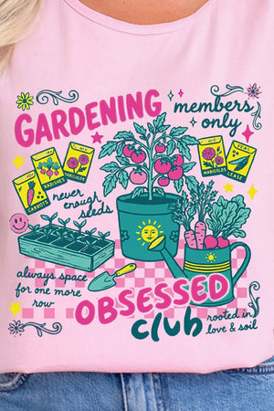 Gardening Club Comfort Colors Cotton Tank Top - Wholesale Accessory Market