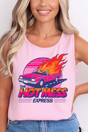 Hot Mess Express Comfort Colors Cotton Tank Top - Wholesale Accessory Market