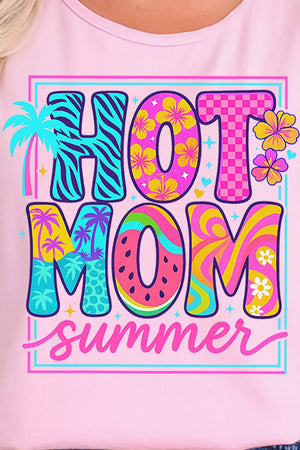 Hot Mom Summer Comfort Colors Cotton Tank Top - Wholesale Accessory Market