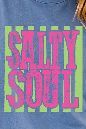 Striped Salty Soul Comfort Colors Cotton Tank Top - Wholesale Accessory Market
