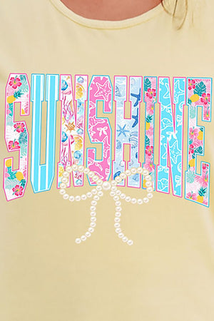 Saltwater Sweetheart Sunshine Comfort Colors Cotton Tank Top - Wholesale Accessory Market