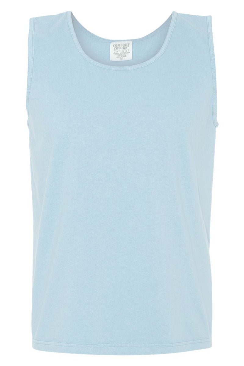 Distressed Boat Babe Comfort Colors Cotton Tank Top - Wholesale Accessory Market