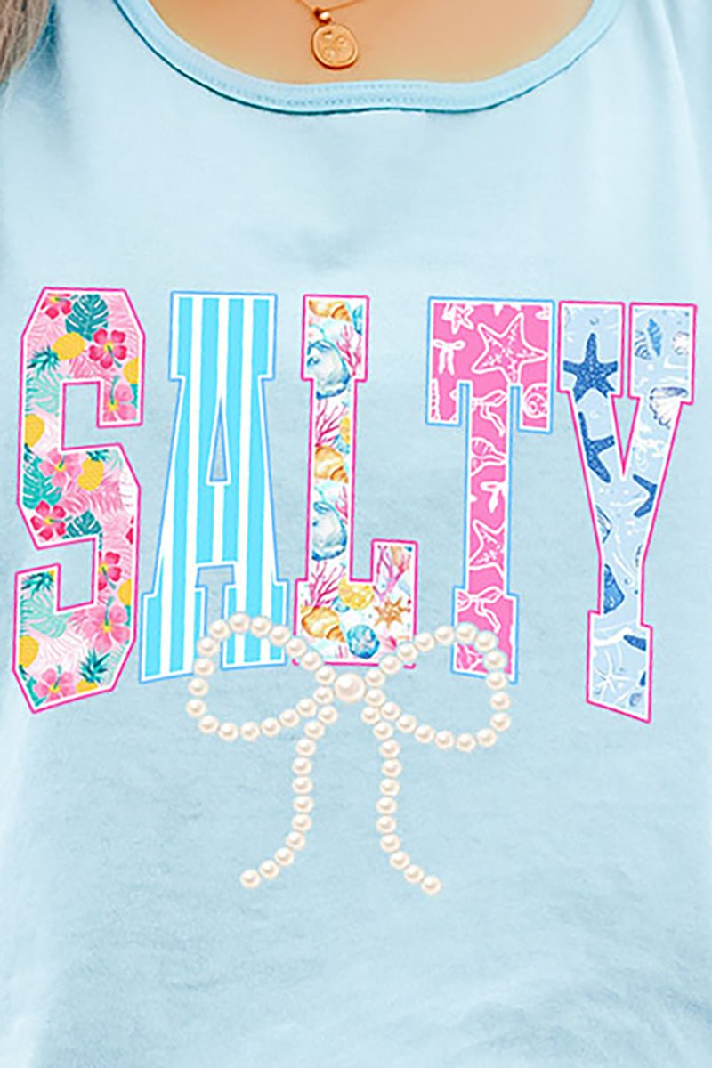 Saltwater Sweetheart Salty Comfort Colors Cotton Tank Top - Wholesale Accessory Market