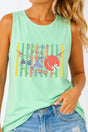 Bikini Summer Vibes Comfort Colors Cotton Tank Top - Wholesale Accessory Market
