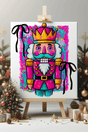 Neon Nutcracker Ready To Frame Print - Wholesale Accessory Market