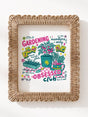 Gardening Club Ready To Frame Canvas Print - Wholesale Accessory Market
