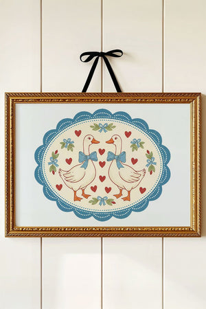Goosey Little Love Ready To Frame Canvas Print - Wholesale Accessory Market