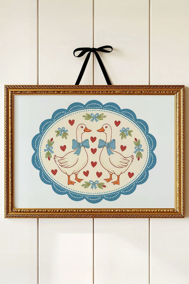 Goosey Little Love Ready To Frame Canvas Print - Wholesale Accessory Market