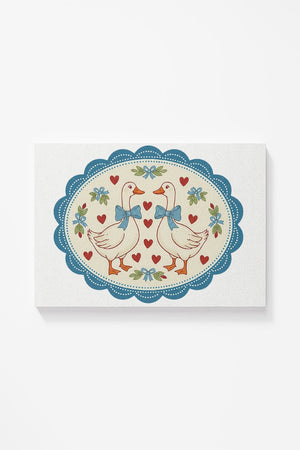Goosey Little Love Ready To Frame Canvas Print - Wholesale Accessory Market