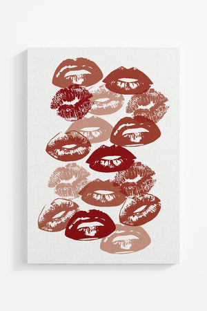 Love & Kisses Ready To Frame Canvas Print - Wholesale Accessory Market