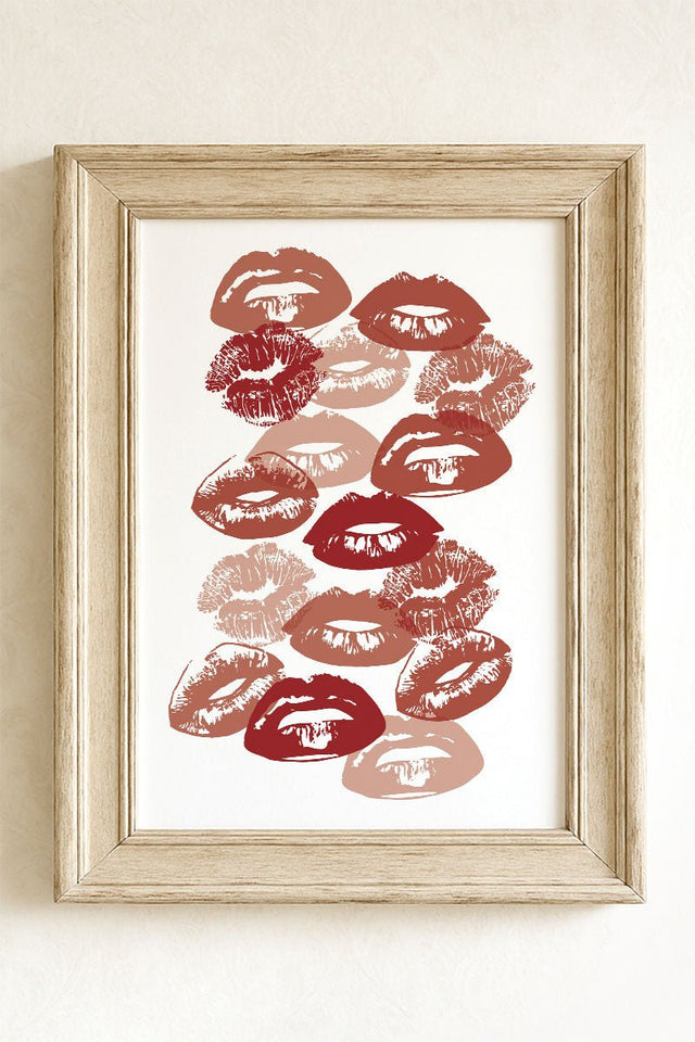 Love & Kisses Ready To Frame Canvas Print - Wholesale Accessory Market
