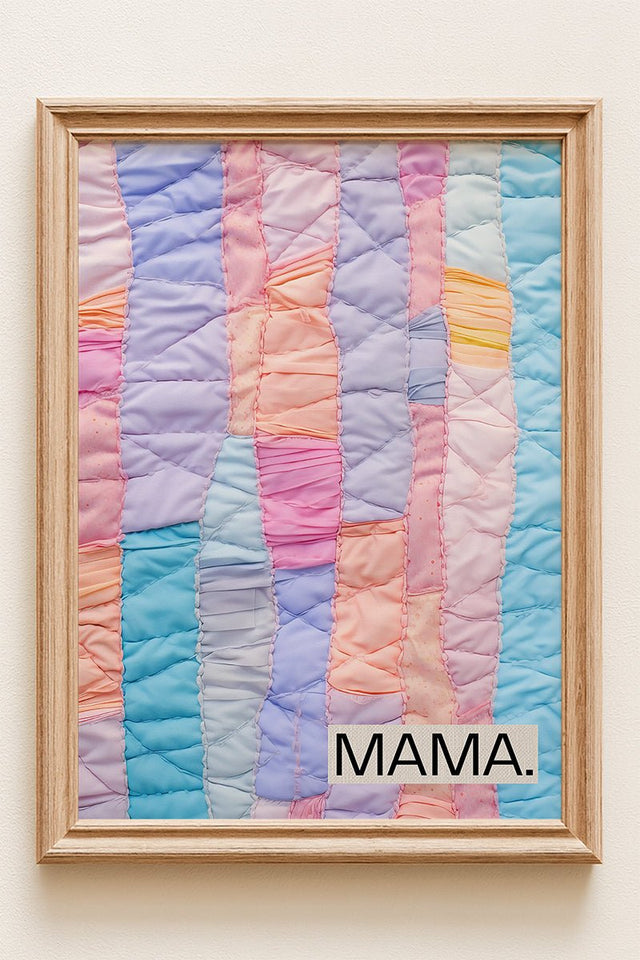 Quilted Mama Ready To Frame Canvas Print - Wholesale Accessory Market