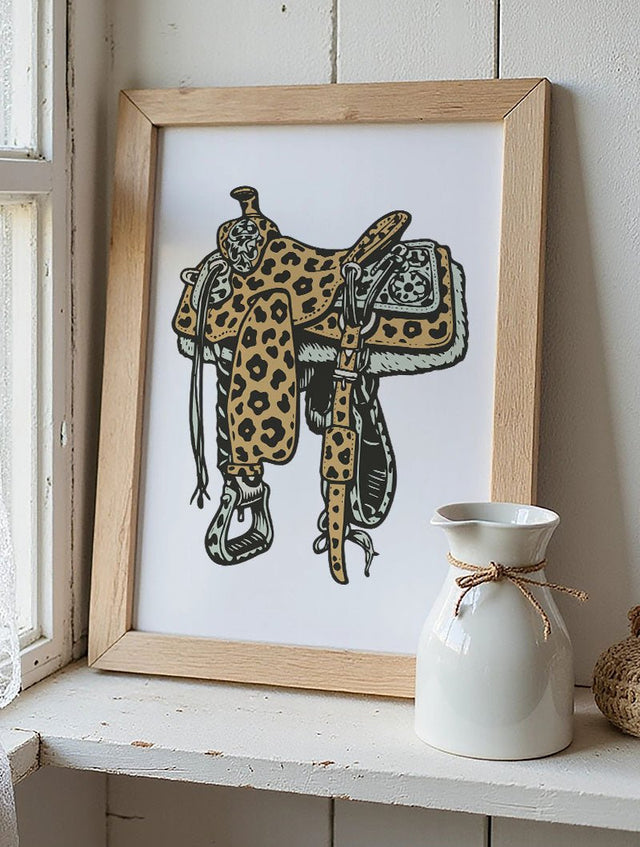 Spotted Saddle Ready To Frame Canvas Print - Wholesale Accessory Market